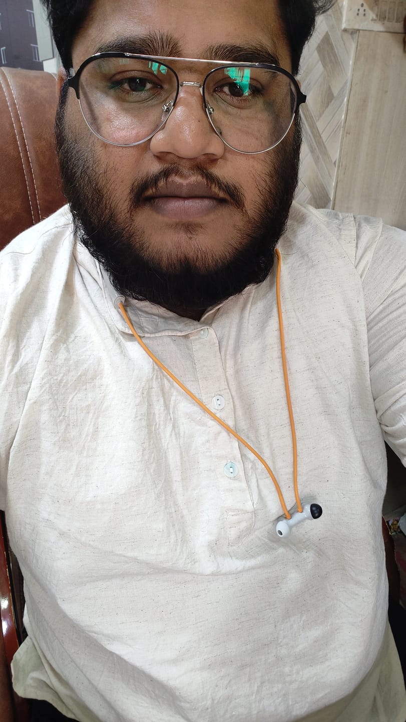 Customer photo review of Men Ecru Airy Linen Short Kurta