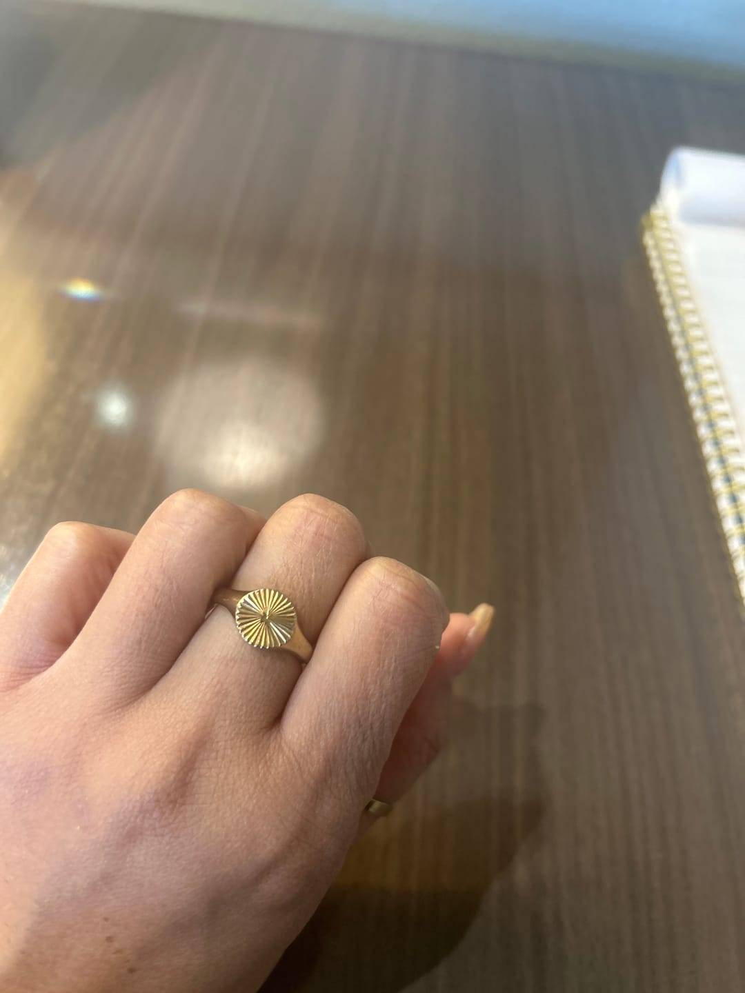 Customer photo review of Sunburst Ring (Bundle)