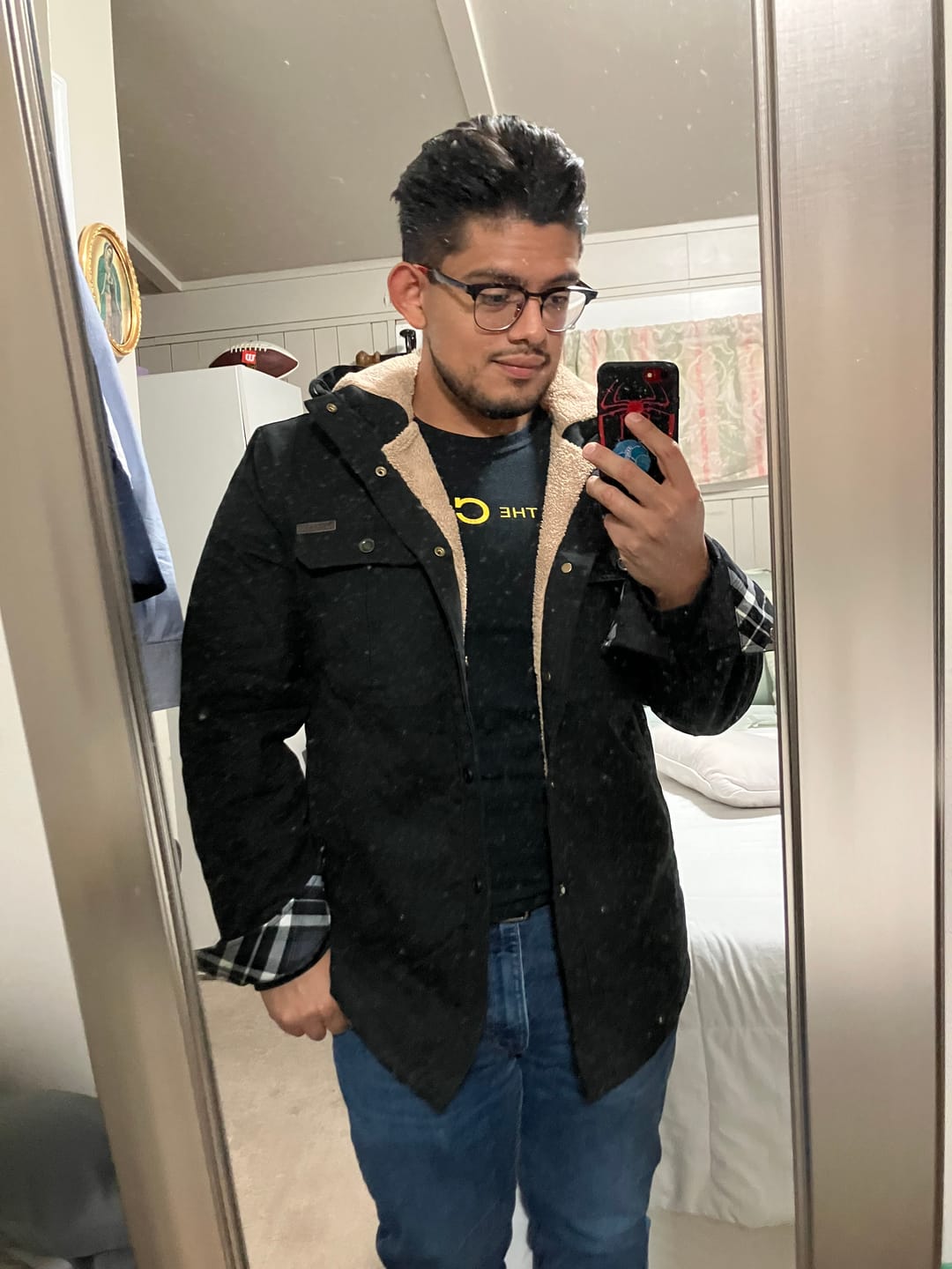 Customer photo review of Fleece Jacket (6 Designs)