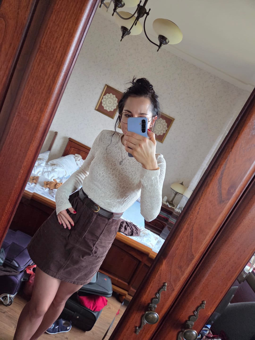 Customer photo review of Longsleeve LUNA CREMA