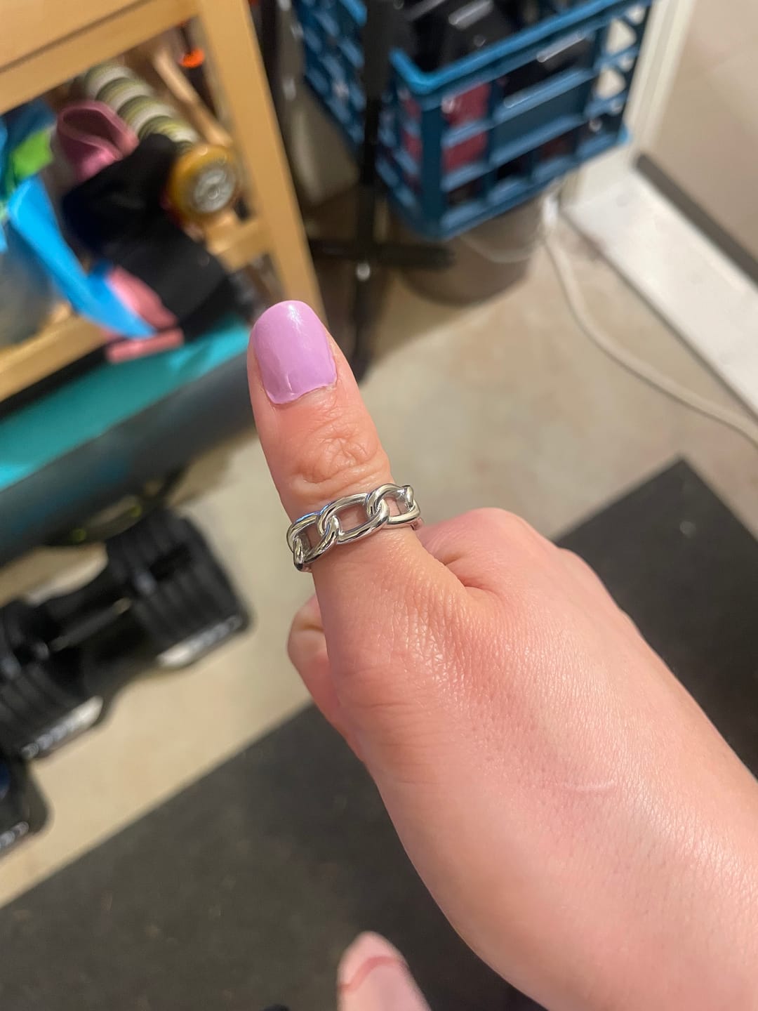 Customer photo review of Cuban Ring