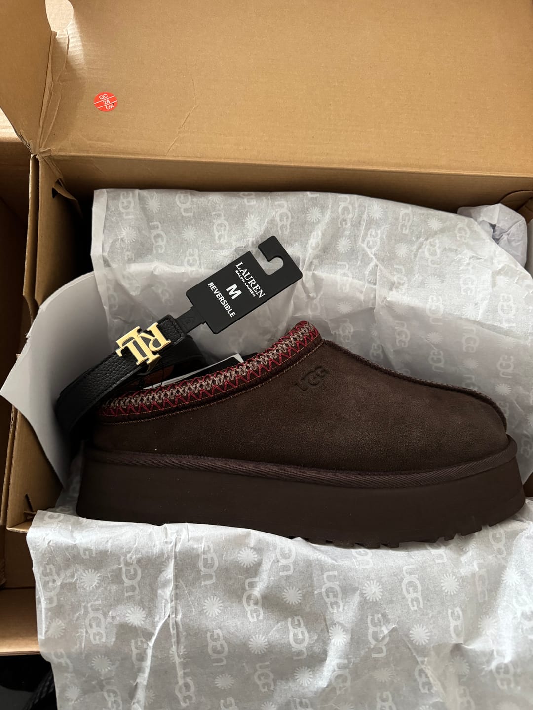 Customer photo review of UGG Women's Tazz II Dusted Cocoa