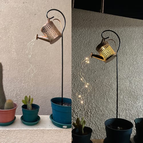 Customer photo review of Farol Libélula Sombra Solar