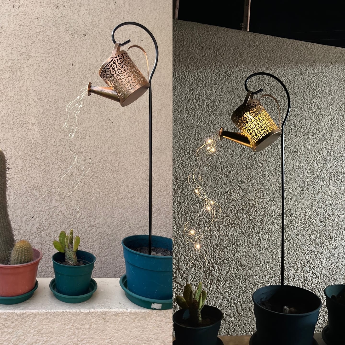 Customer photo review of Farol Libélula Sombra Solar