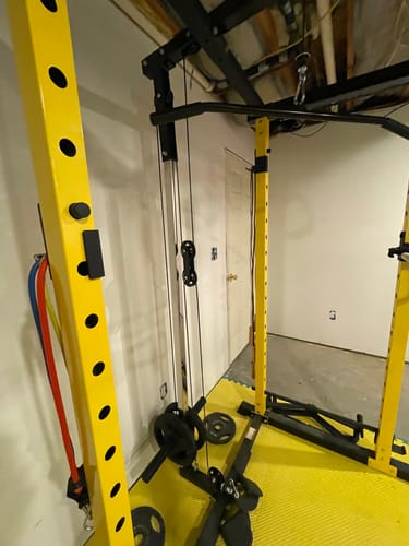 Customer photo review of RitFit Rack Attachment Aluminum Pulley Set