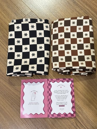 Customer photo review of Monogram Square (Tiramisu)