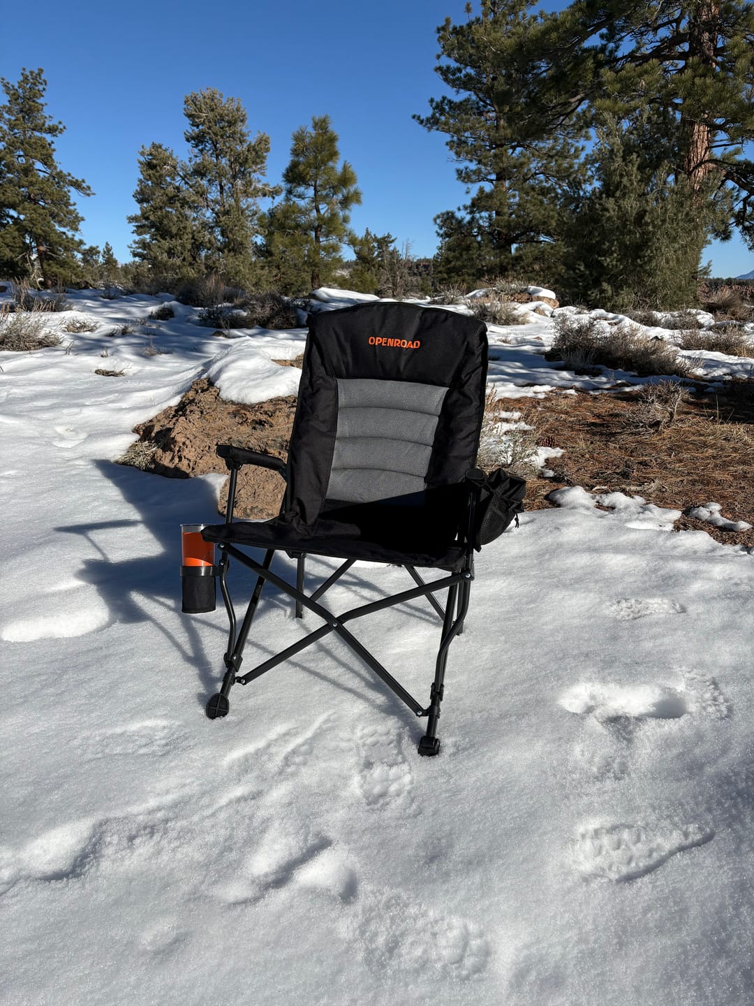 Customer photo review of OPENROAD Camping Chair Pro