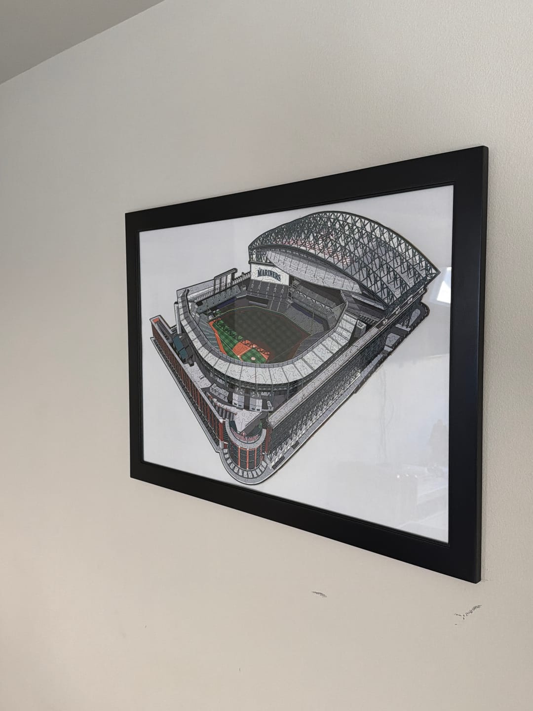 Customer photo review of Seattle Mariners™ T-Mobile Park - Wooden Puzzle