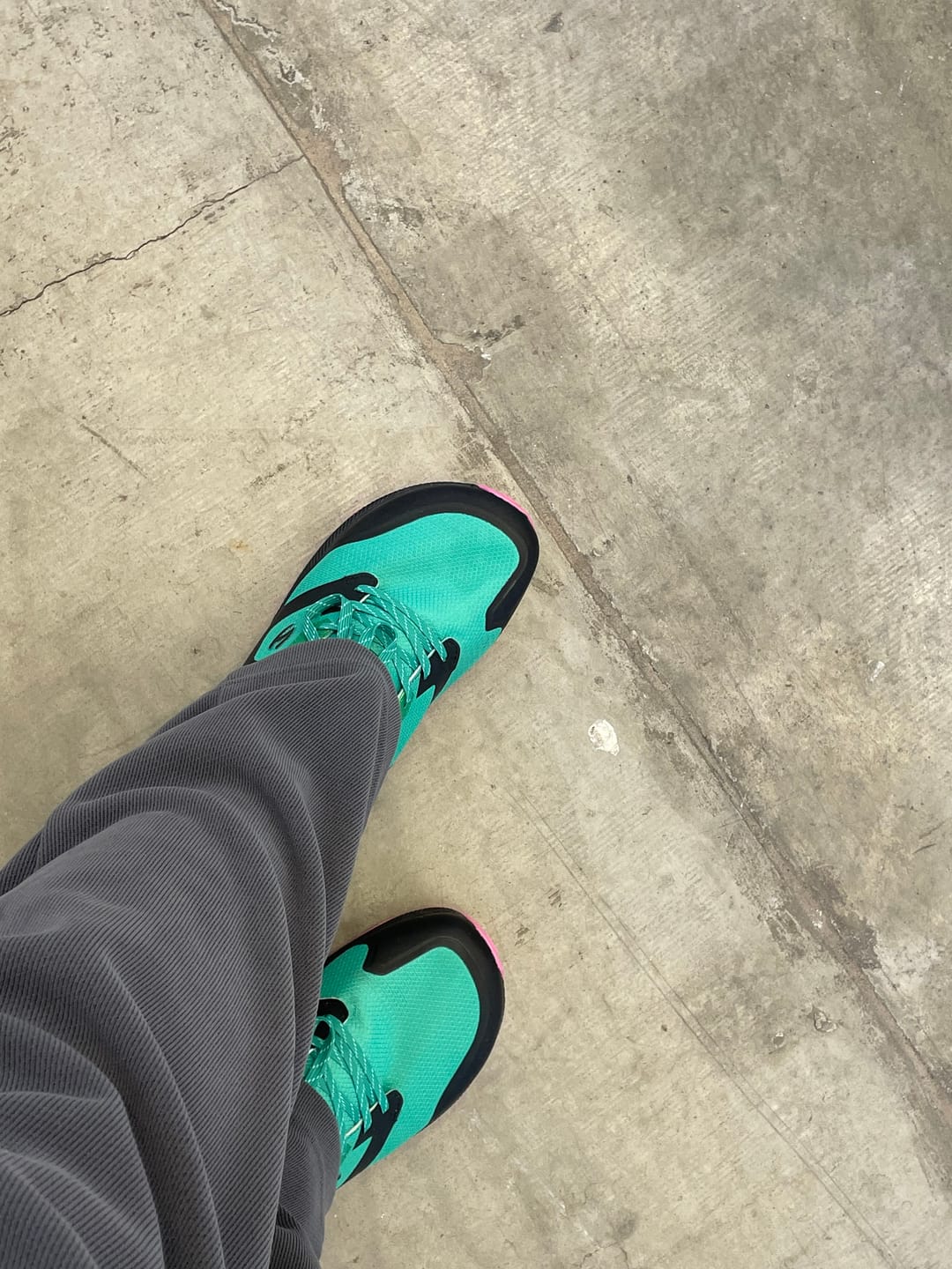 Customer photo review of Aurora - Wide Toe Sneakers