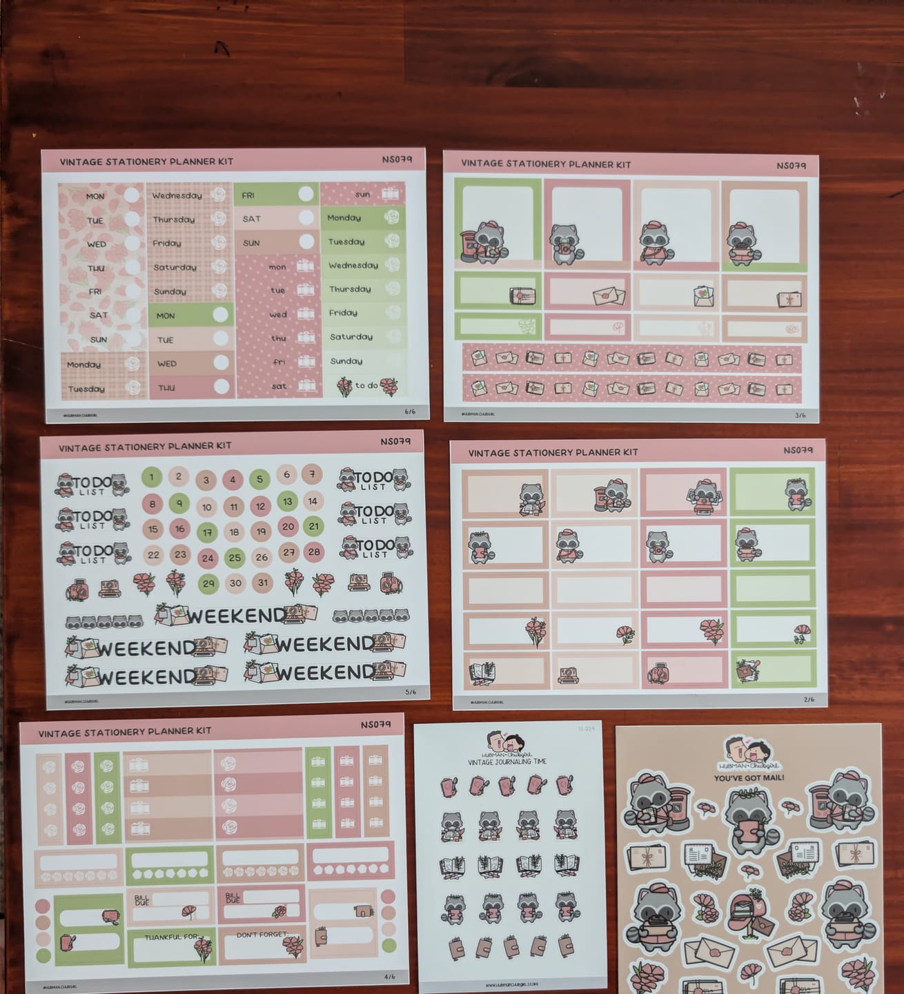 Customer photo review of Date Night Ideas Sticker Set