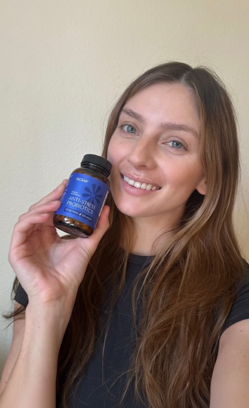 Customer photo review of Bioma Anti-Stress Probiotics