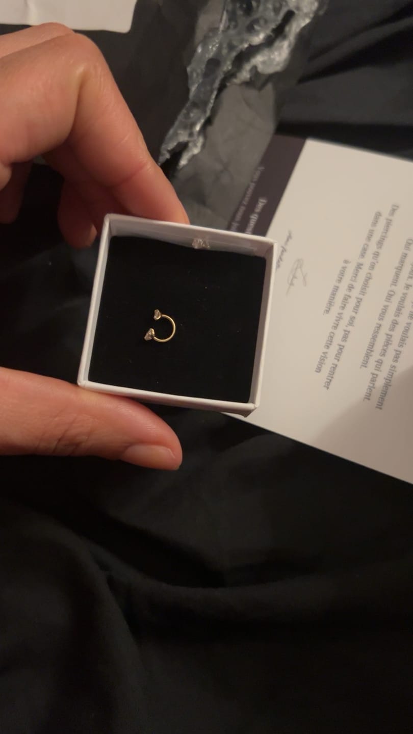 Customer photo review of Piercing Jade