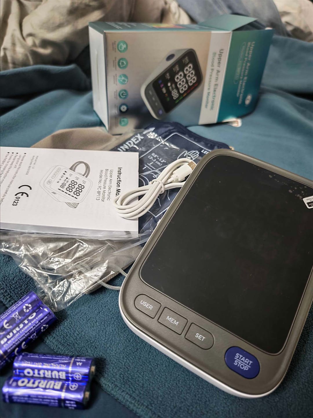 Customer photo review of Oryzom Blutdruckmessgerät V8 Ultra