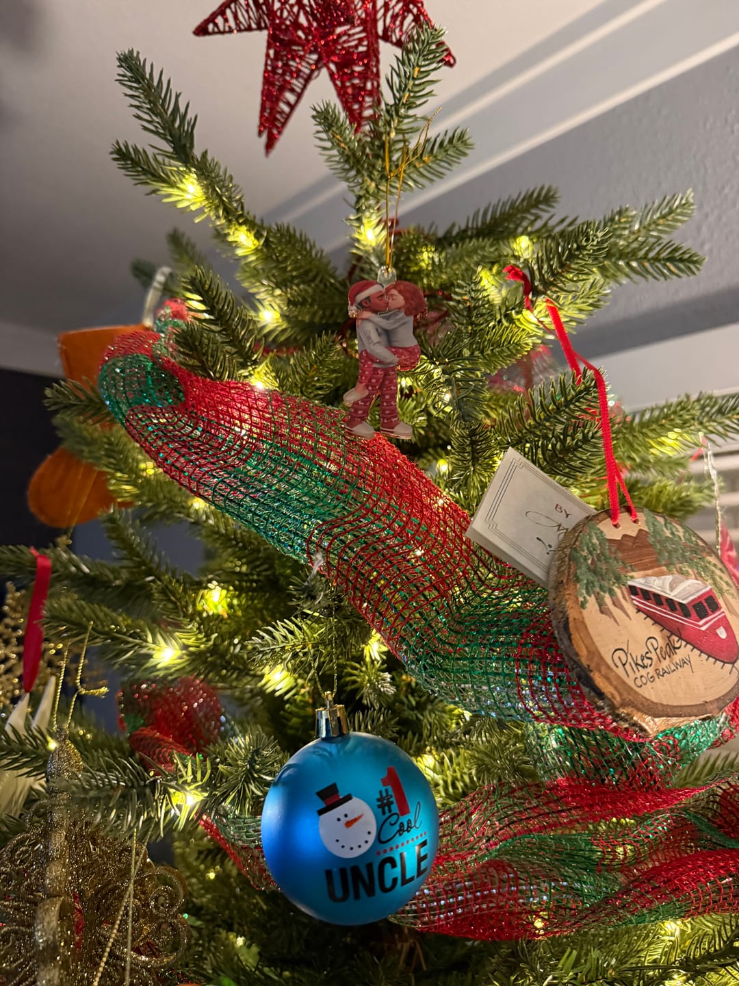 Customer photo review of Christmas Gifts For Husband And Wife - Personalized Acrylic Ornament