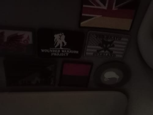 Customer photo review of FLAG PATCH