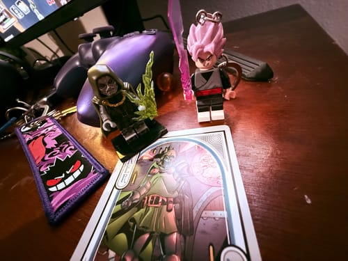 Customer photo review of DR DOOM MINI FIGURE