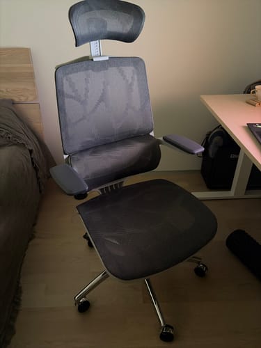Customer photo review of Sihoo M59AS Ergonomic Office Chair with Dual-Section Backrest & 3D Flip-up Armrests