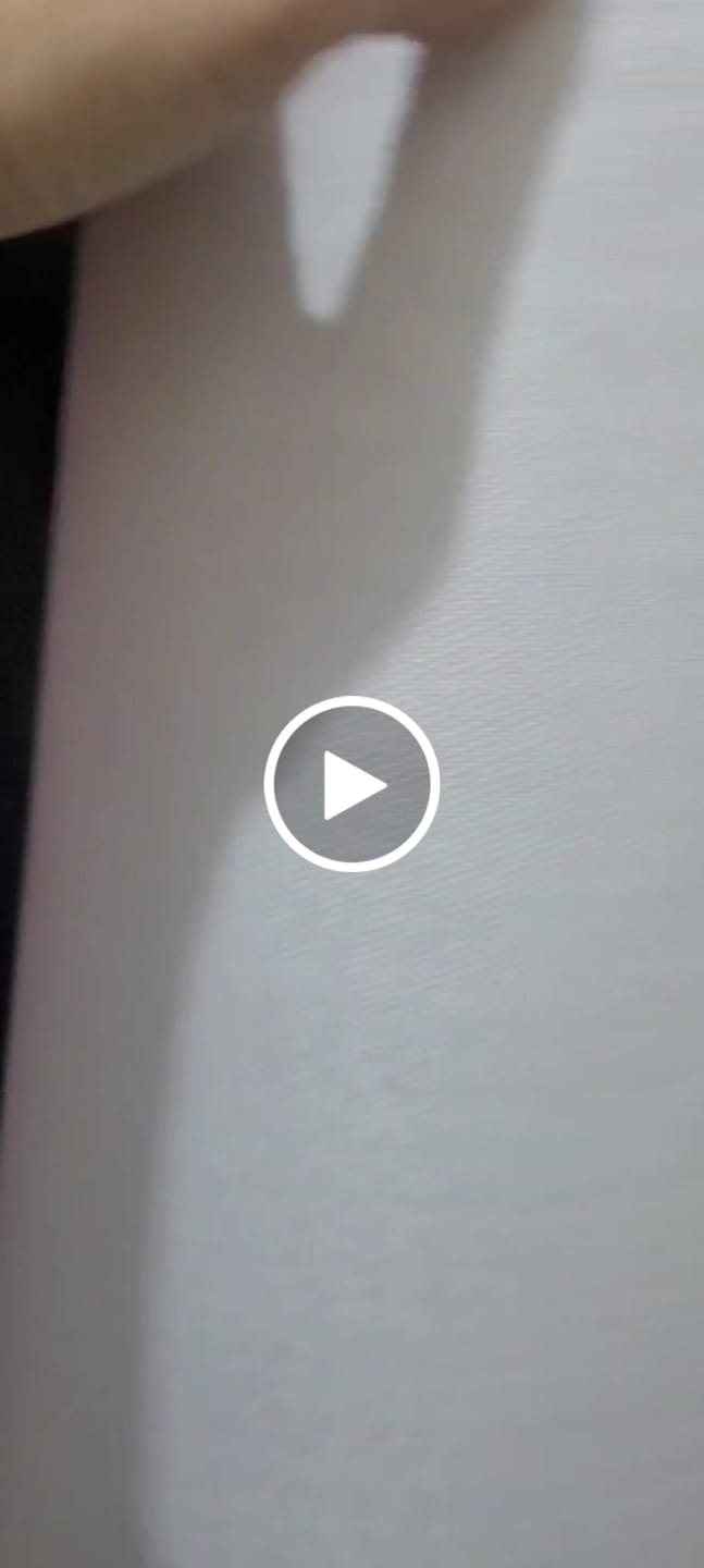 Customer video review of BAGUN 0,30 COR BRANCO