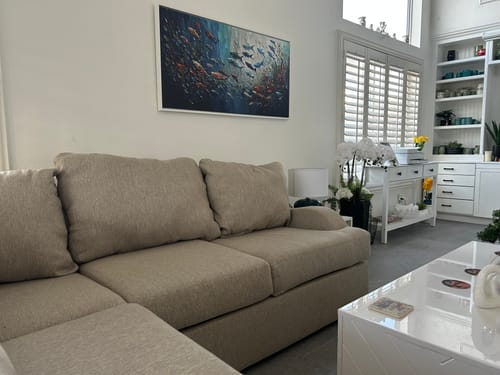 Customer photo review of UNDER THE WATER CANVAS