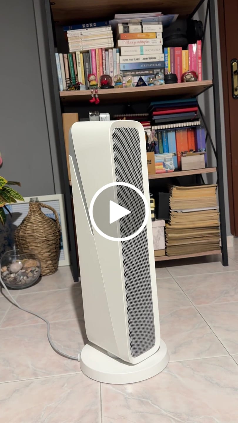 Customer video review of Akıllı Fanlı Isıtıcı