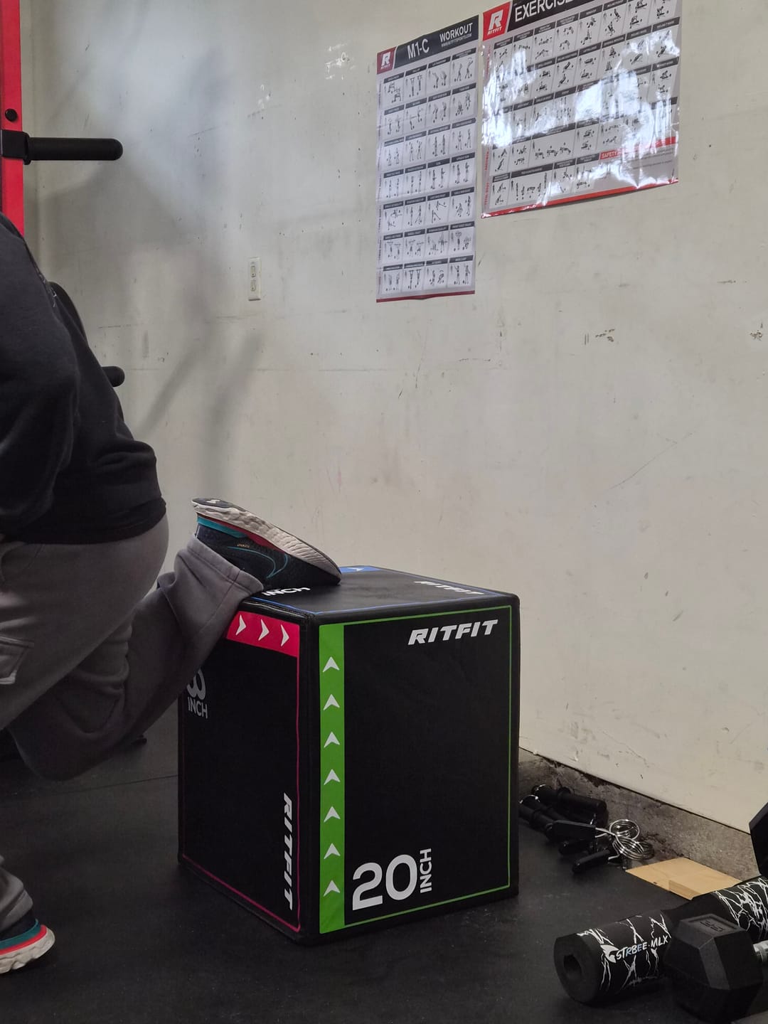 Customer photo review of RitFit 3-in-1 Plyo Box Soft Foam Box Jump Platform