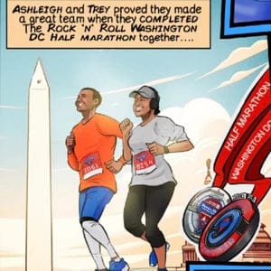 Customer photo review of Custom Comic Strip - Turn Your Love Story Or Favorite Memories Into A Comic