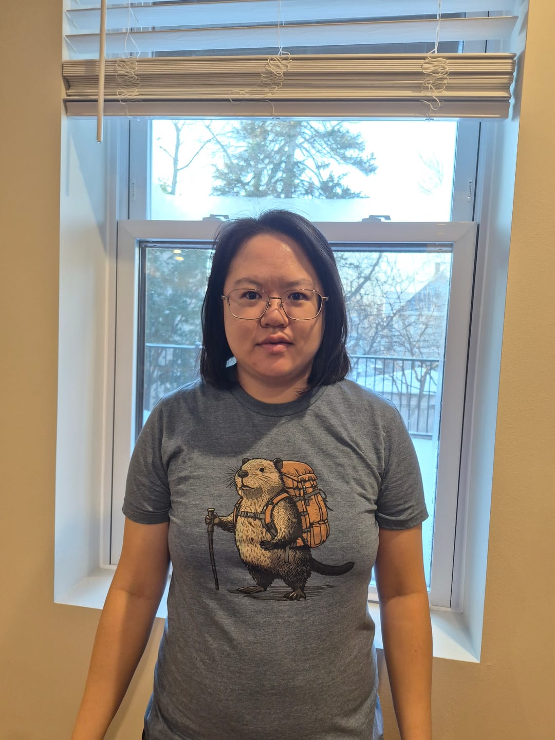 Κριτική με φωτογραφία πελάτη για το T-Shirt Beaver Backpacker