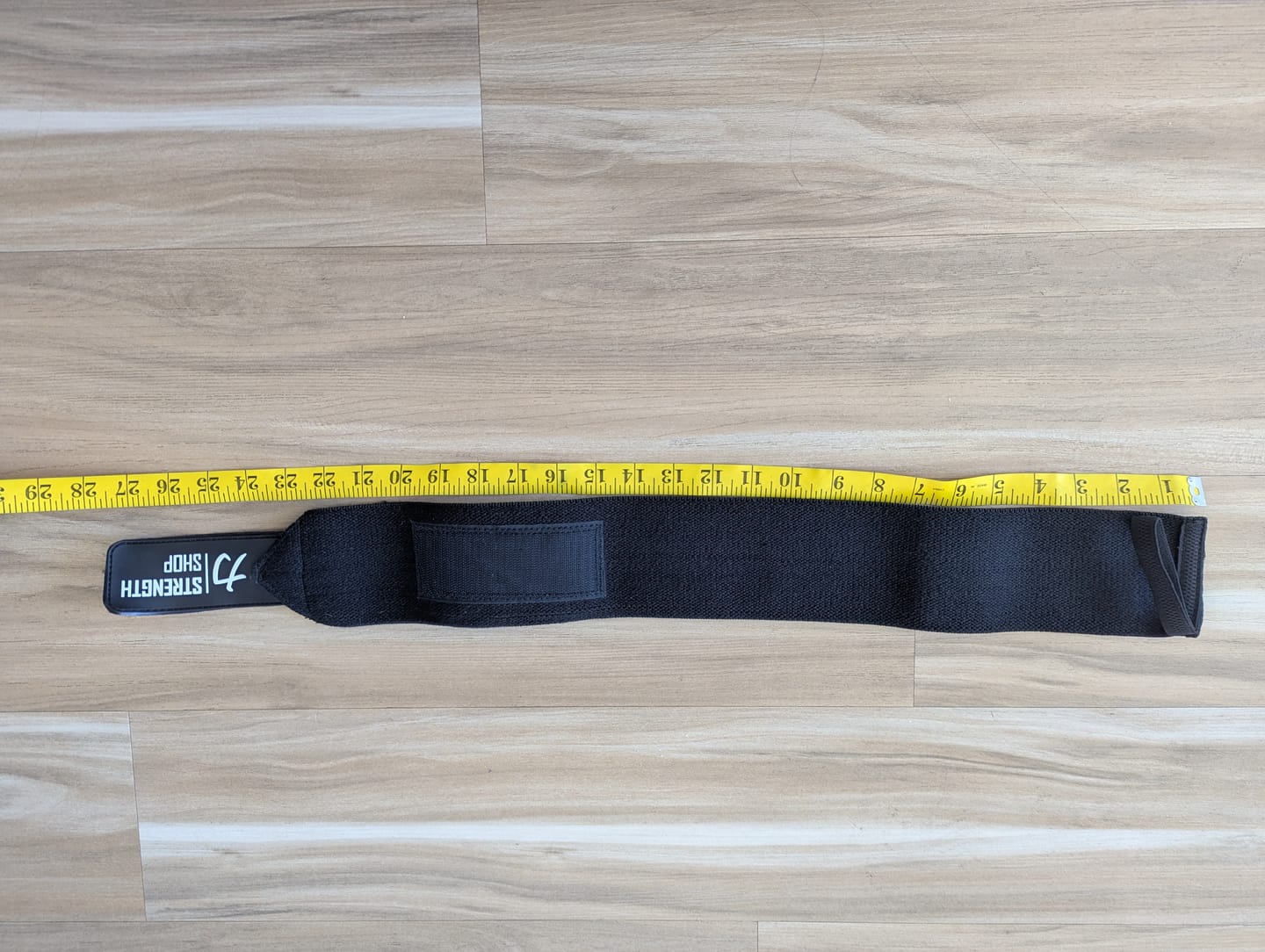 Customer photo review of Medium Wrist Wraps - Black