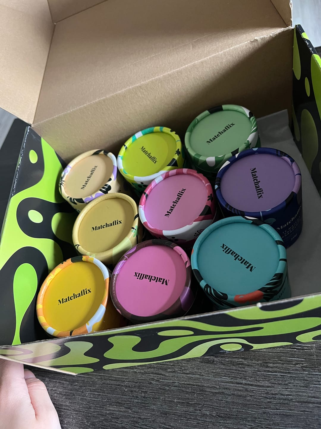 Customer photo review of Pack Sabores - Té Matcha Premium 100% Degustación