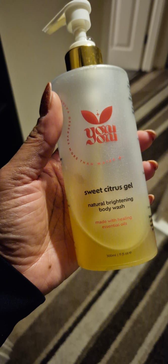 Customer photo review of Sweet Citrus Gel