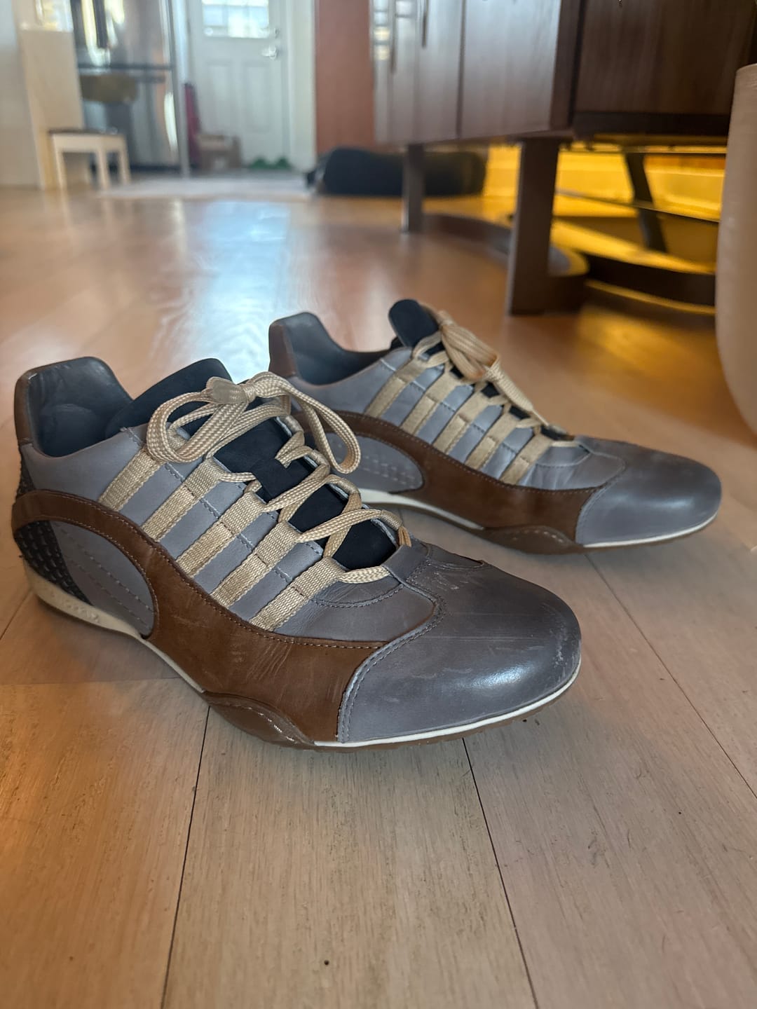 Customer photo review of Men's GrandPrix Sneaker in Beach Club