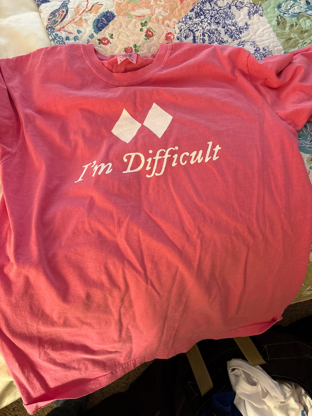 Customer photo review of I'm Difficult