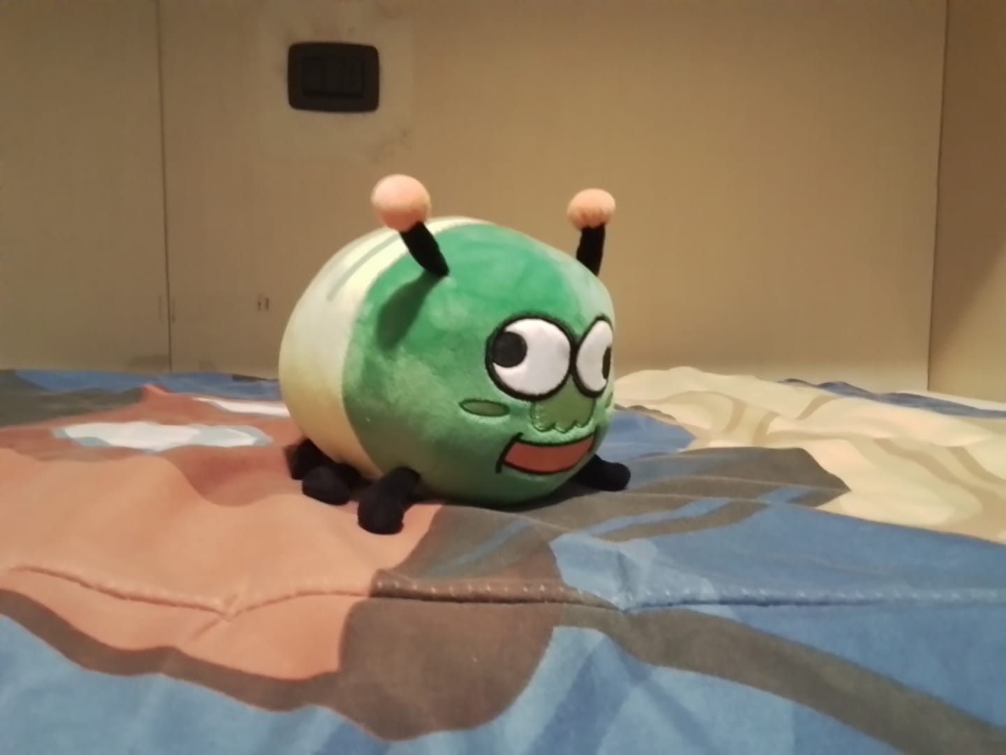 Customer photo review of Peluche Bruco Gianluco + Albo Fumetti e Canzoni!