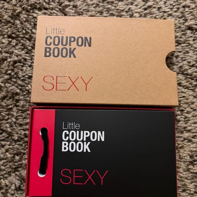 Customer photo review of Sexy Coupon Book
