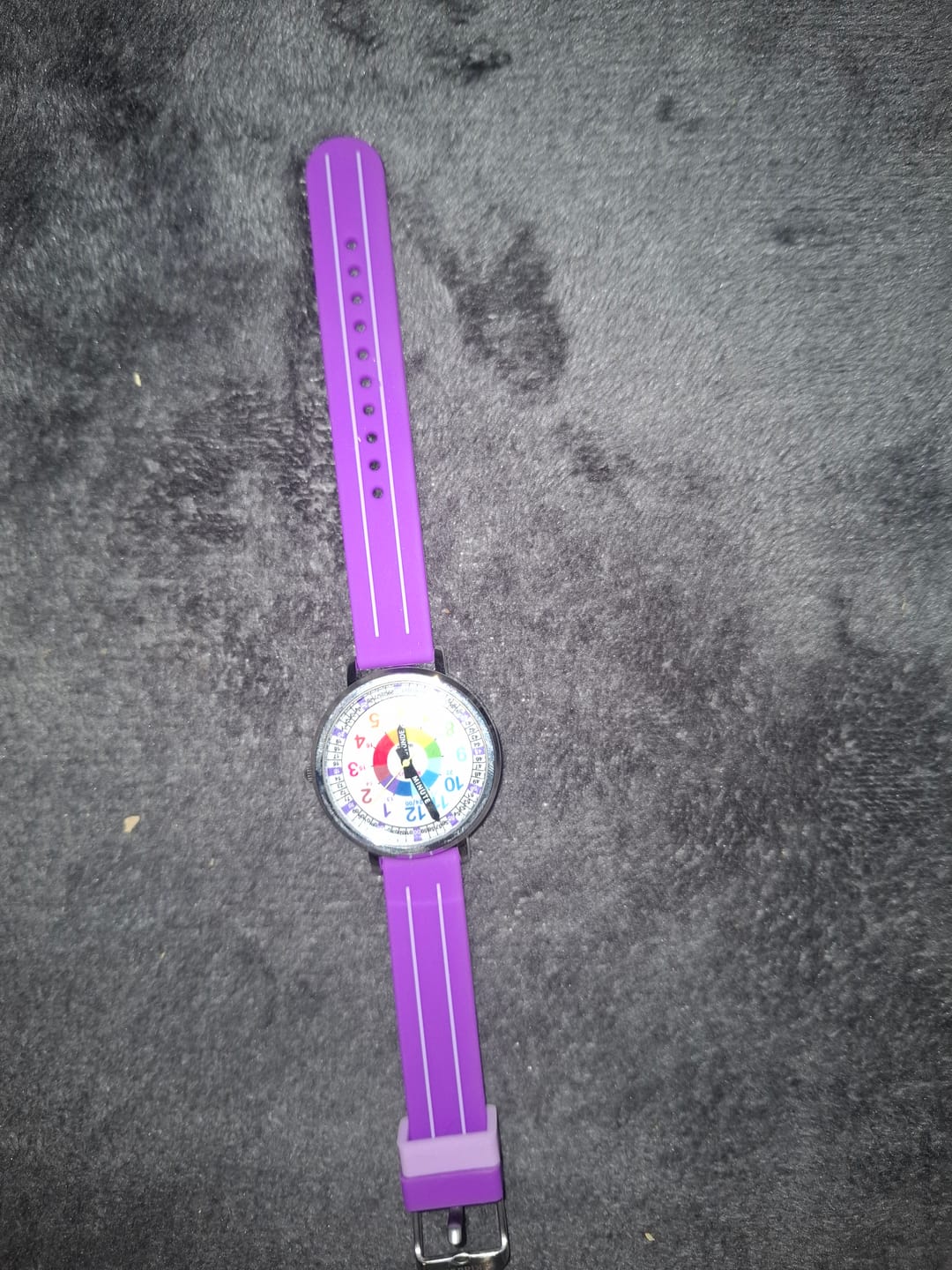 Customer photo review of Purple Time Teacher - Educational Watch