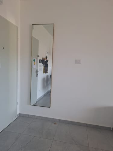 Customer photo review of דלת מראה להסתרת ארון חשמל