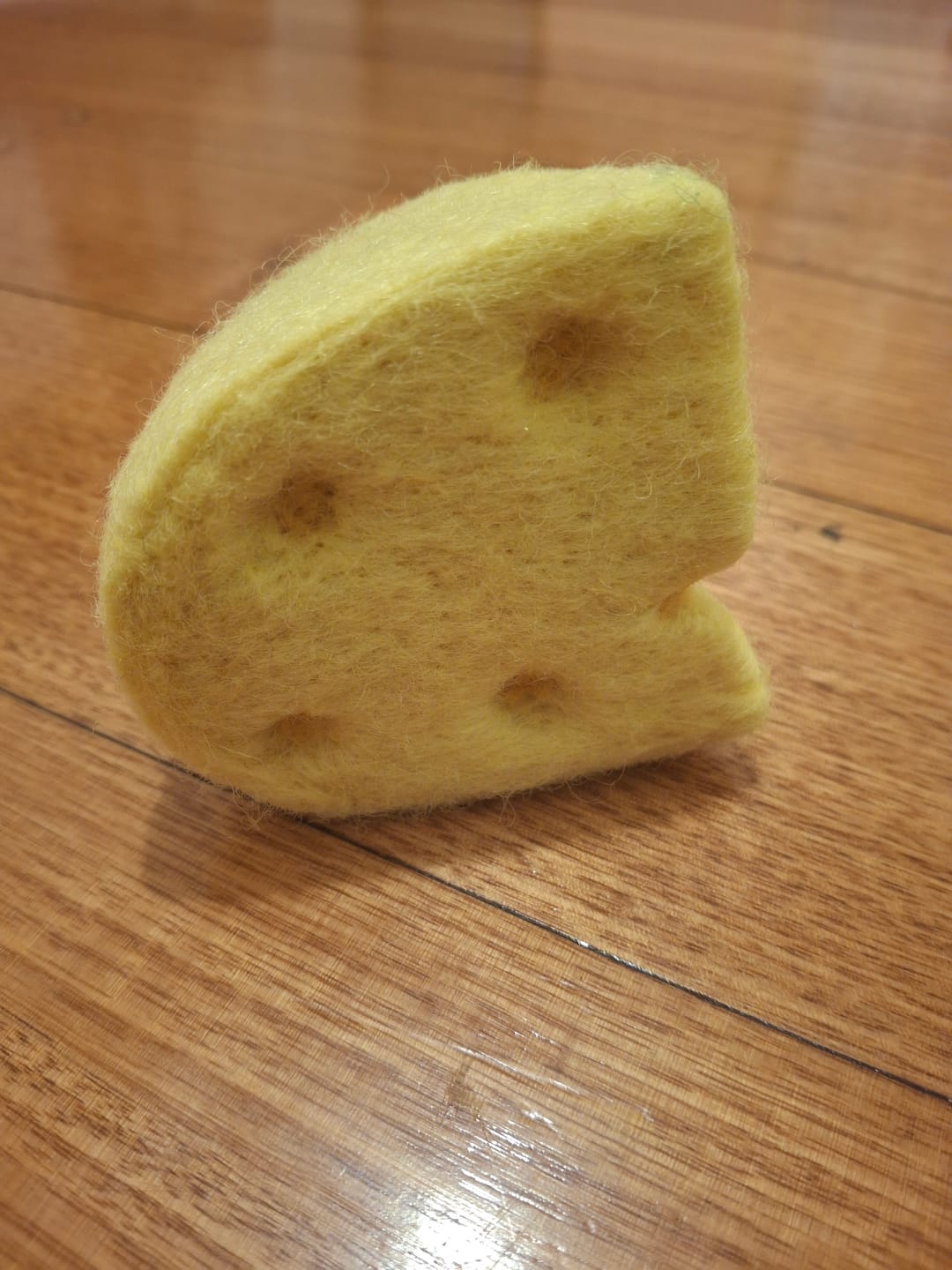 Customer photo review of Felt Swiss Cheese