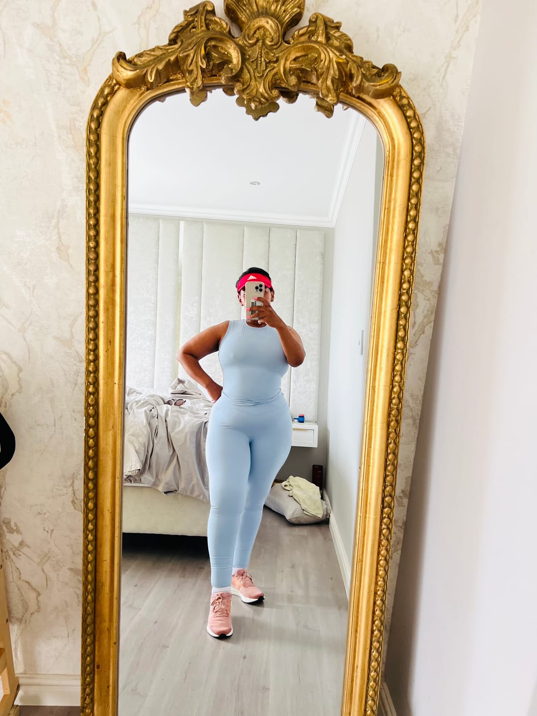 Customer photo review of Gym Activewear Set Workout Sets