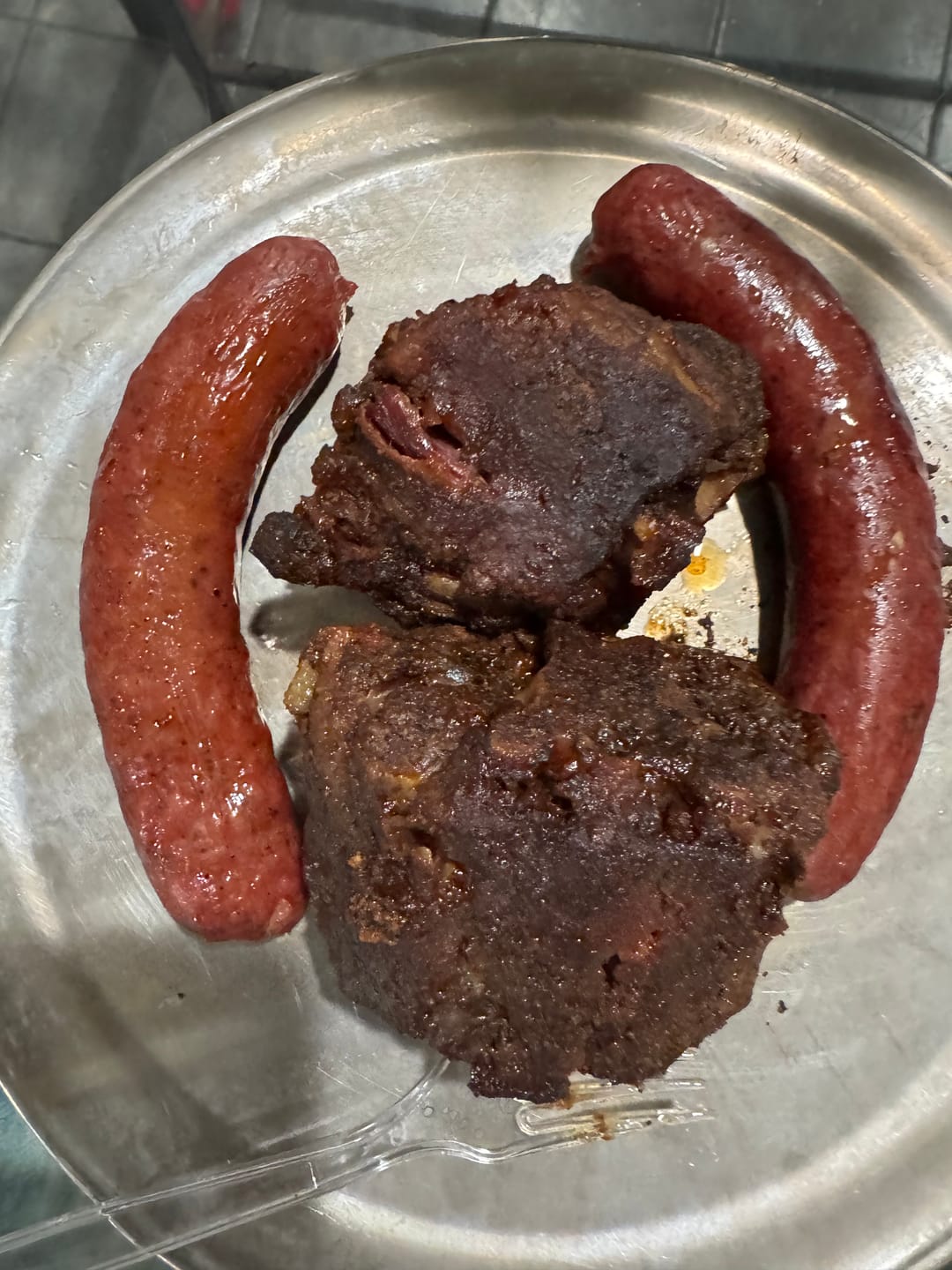 Customer photo review of True 'Candy Red' Oxtail Softballs