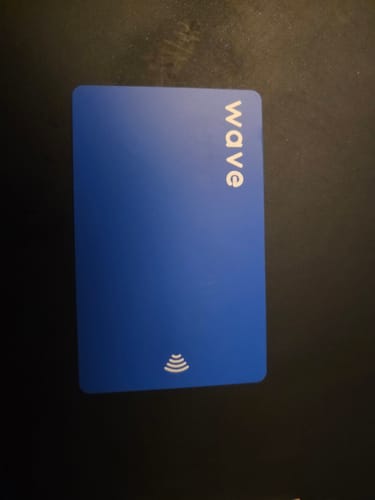 Customer photo review of Wave NFC Business Card