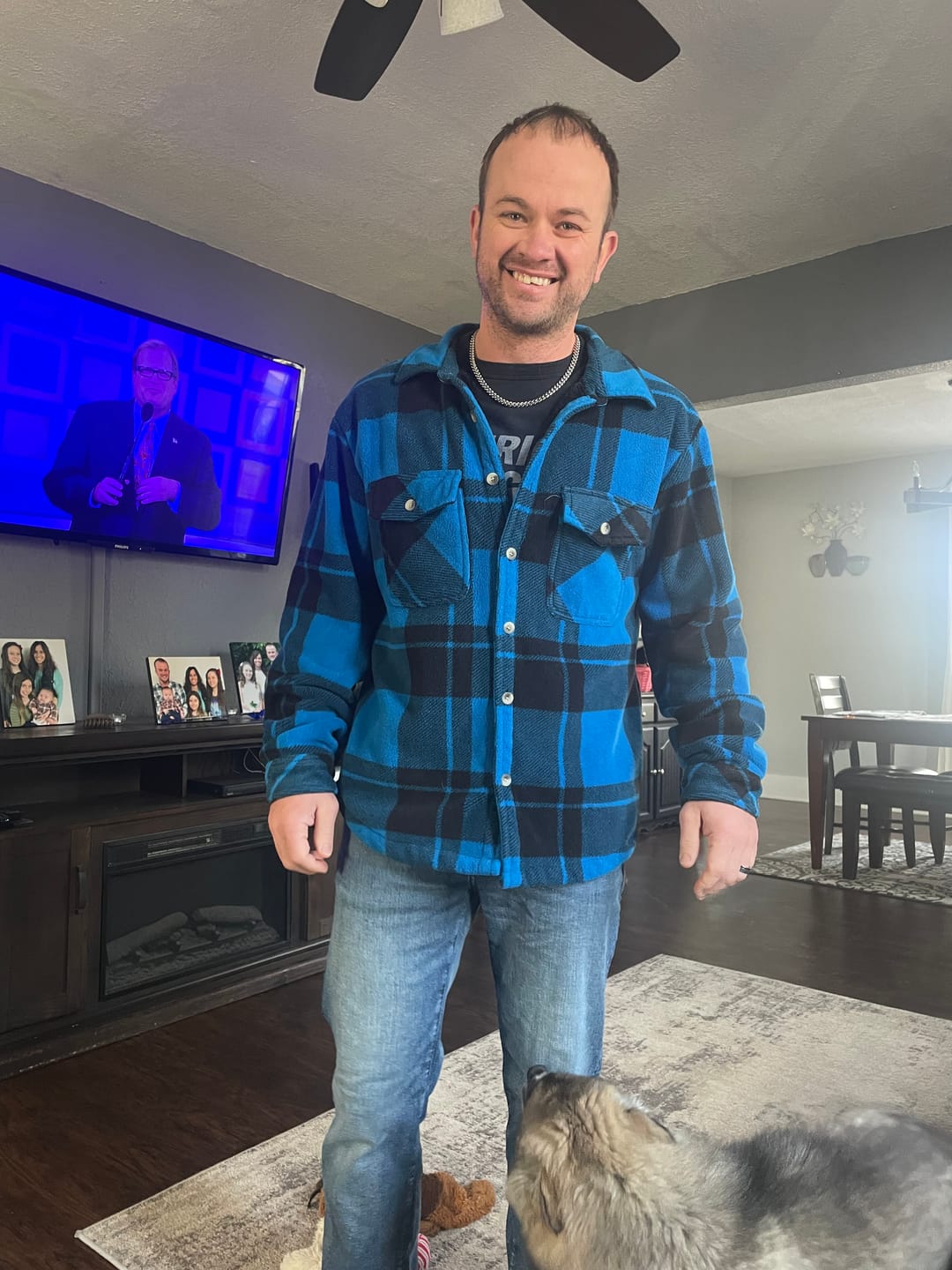 Customer photo review of Lumberjack Lined Shirt (5 Designs)