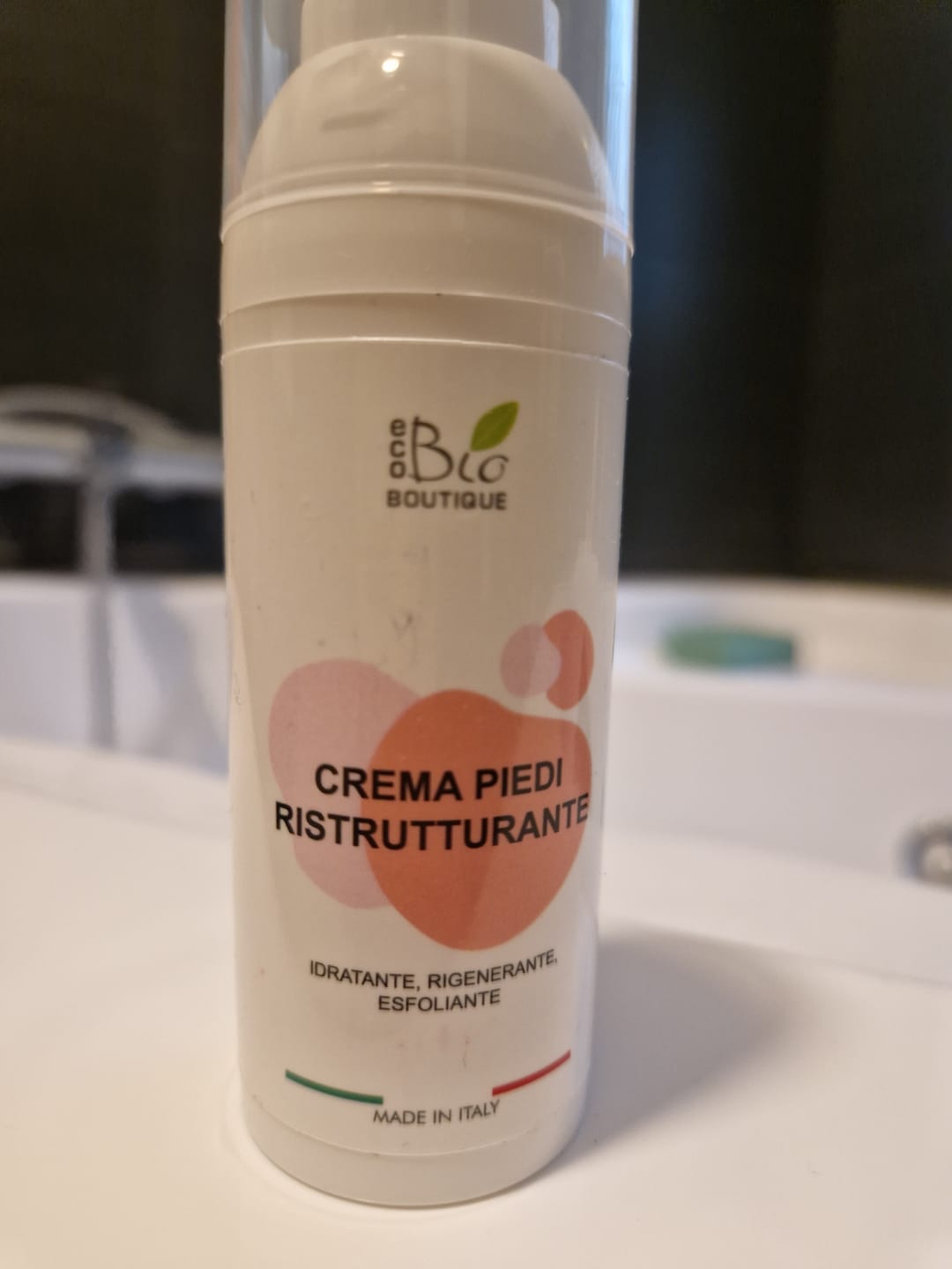 Customer photo review of Crema Piedi Ristrutturante