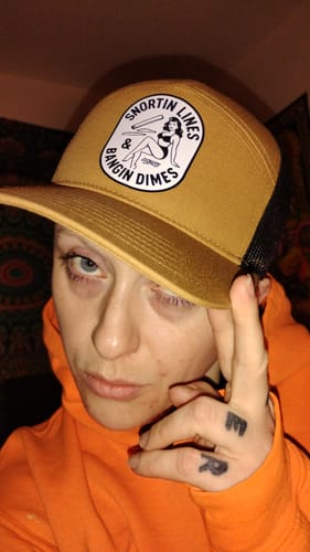 Customer photo review of Lines and Dimes SnapBack Hat