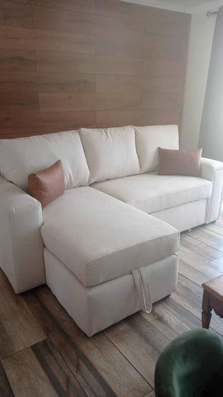 Customer photo review of Sofá cama Siena seccional