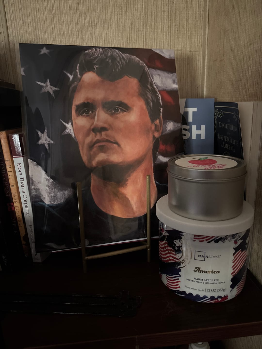 Customer photo review of Charlie Kirk - The American Martyr