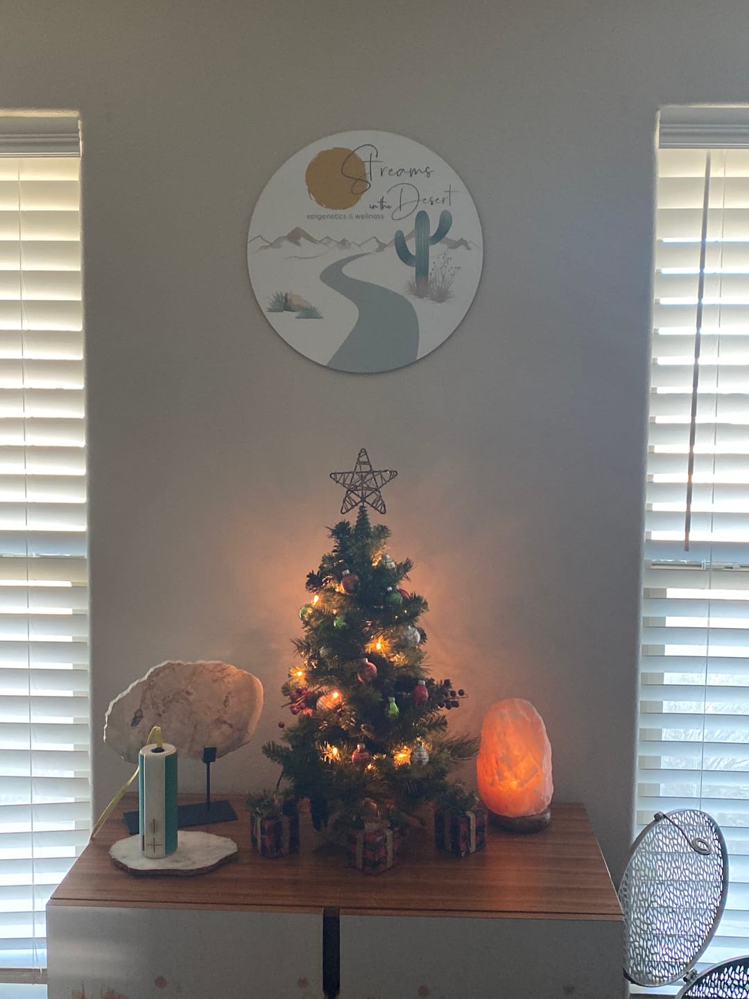 Customer photo review of Custom Indoor Business Logo Signs – Wall, Office & Reception Signage
