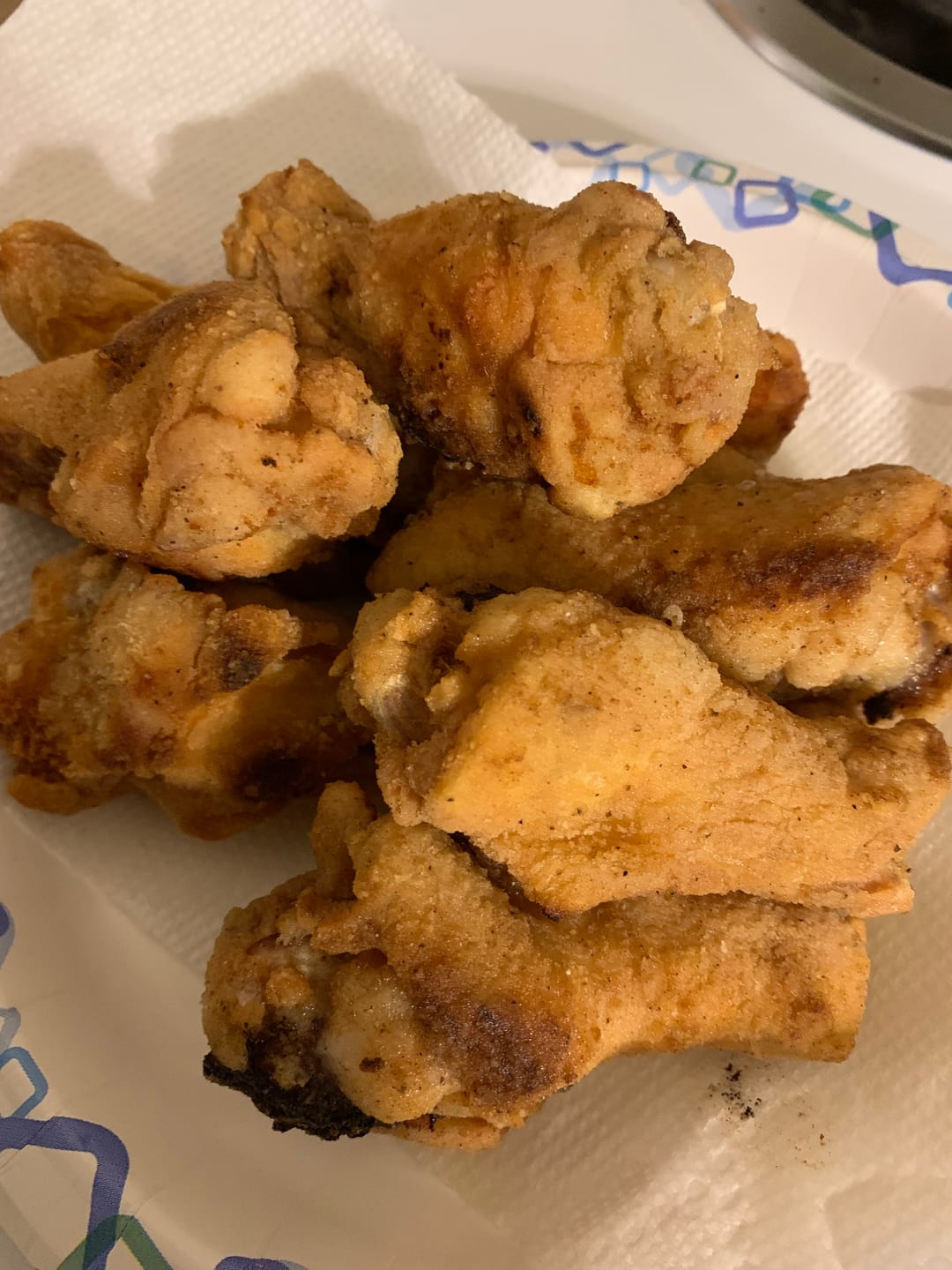 Customer photo review of Cousin T's Gourmet King Trump Fried Chicken Mix