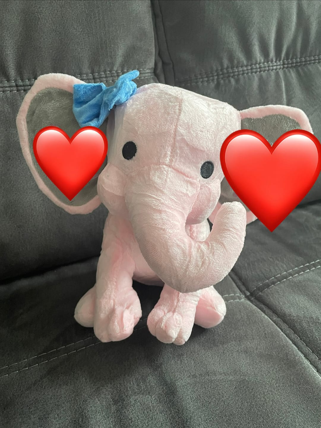 Customer photo review of Zur Geburt - Baby-Stofftier