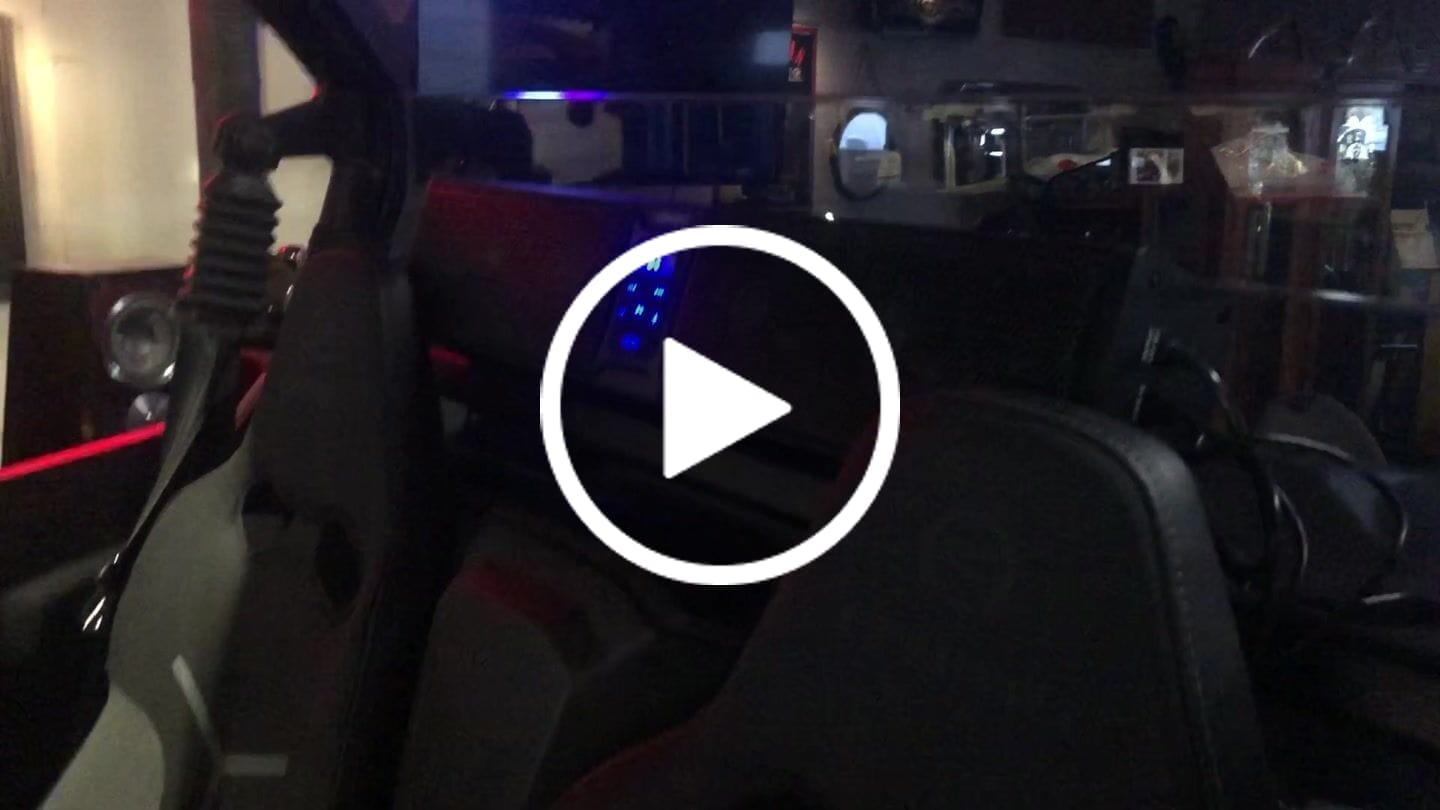 Customer video review of UTV Sound Bar RGB 25'' Bluetooth Multicolor Lights 500W Amplifier 1.25''-2'' Roll Bar