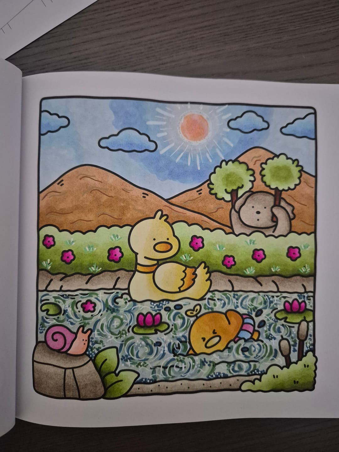 Customer photo review of Ohuhu Acrylic Markers 24 Colors 48 Pack